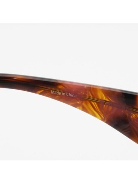Max Mara GLIMPSE6 MM0098 55S Sunglasses Havana Butterfly Frame, Bordeaux Lenses main image 10